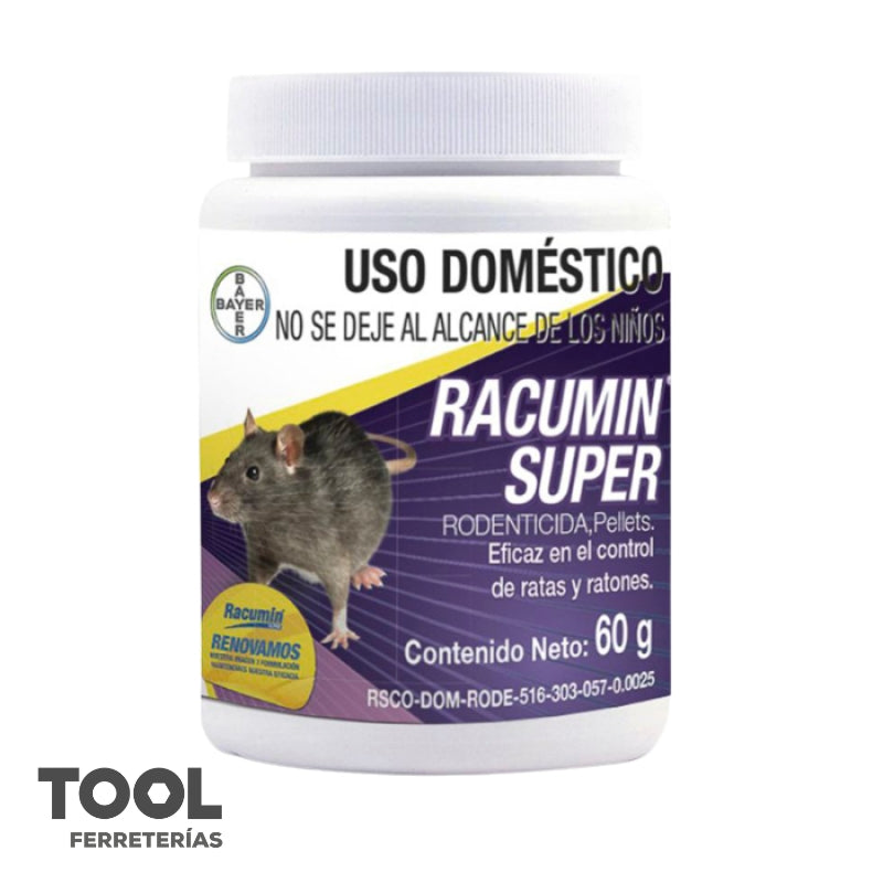 Insecticida para ratas 60g, Rat-kill, Racum