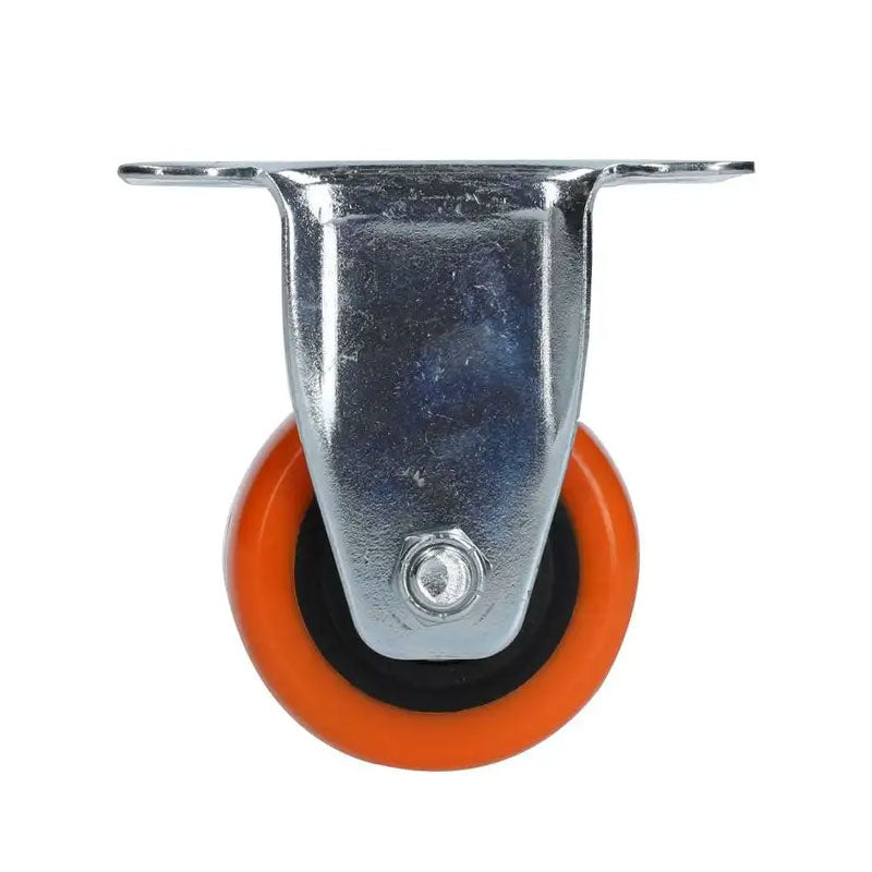 Rv6f rueda poliuretano naranja 2.1/2"x1.1/4" fija