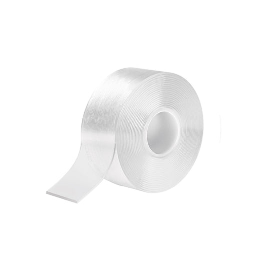 Cinta transparente doble cara 30 mm x 3 mts, Karlen