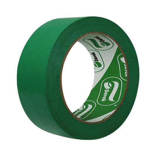 Cinta delimitadora verde de 48 mm x 33 mt, Devek