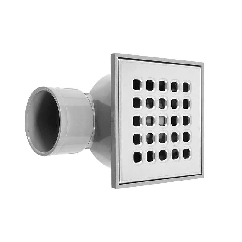 Coladera De Pvc Con Rejilla De Acero Inoxidable Pc611 Coflex