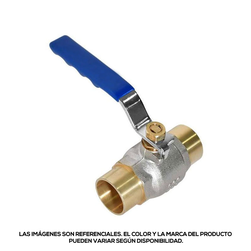 Válvula de esfera soldable de 1 1/2" 36.306