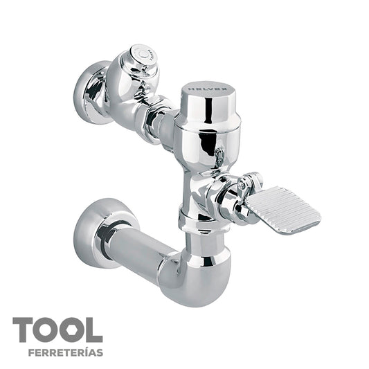 Fluxómetro de pedal para wc de 4.8 litros, Helvex 310-WC-4.8
