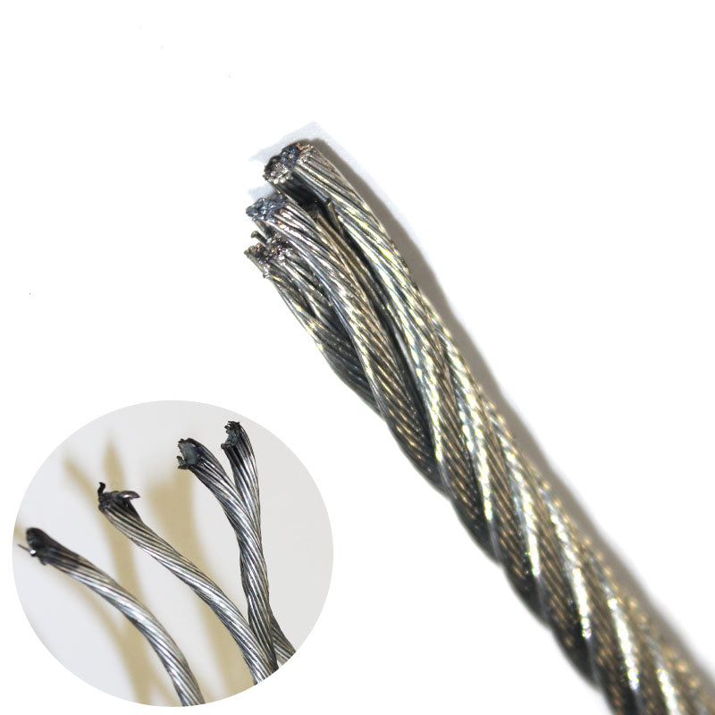 Cable De Acero Galvanizado Alma De Acero De 3/8" 6 X 19