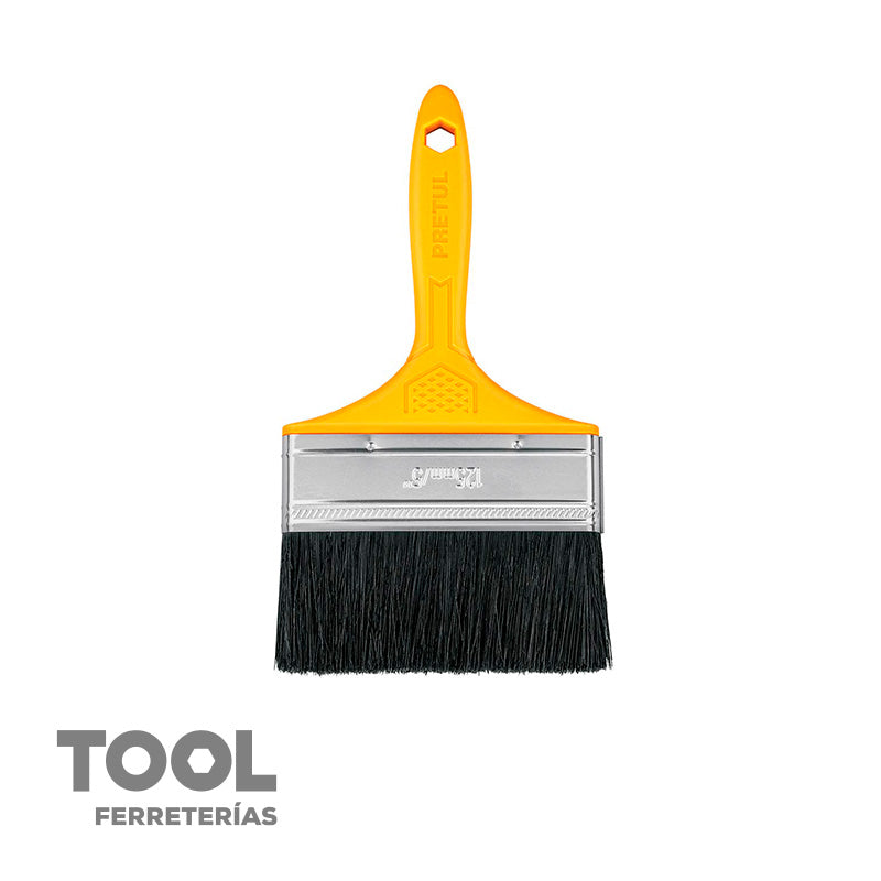 Brocha de uso general de 5” con mango de plástico, PRETUL, 21530
