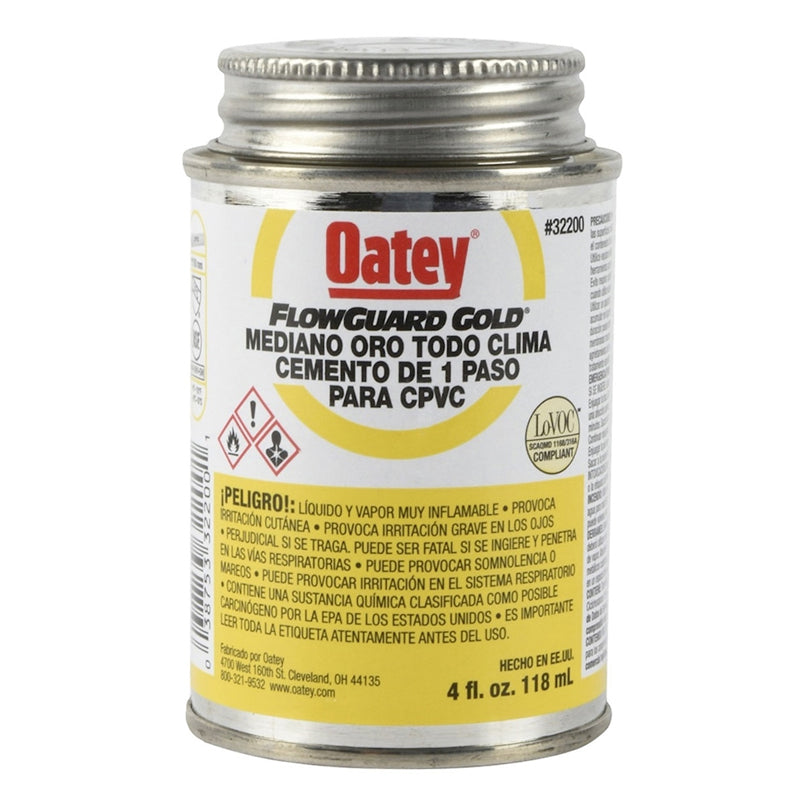 Cemento De 1 Paso Para Cpvc Fgg De 118 Ml, Oatey