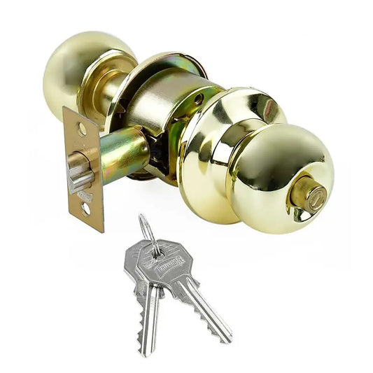 Perilla para recámara de latón brillante, gamma cilíndrica, MX81145 Phillips