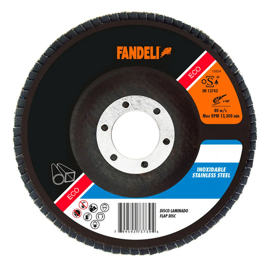Disco laminado Z-40 inoxidable Eco 4.1/2", 76457, Fandeli