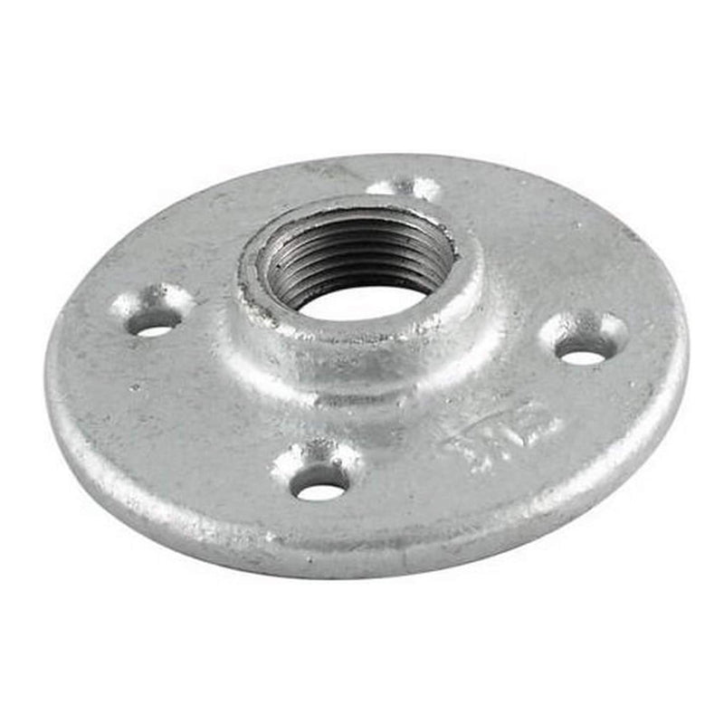 Brida Piso 3/4" Galvanizado Roscada 48738 Truper