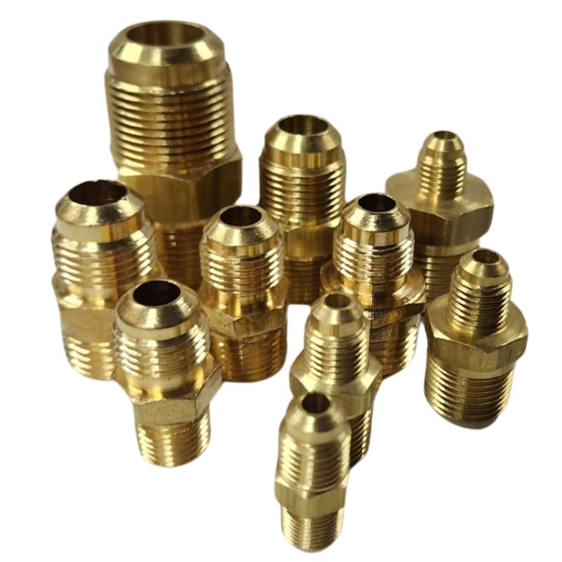 Niple Terminal Bronce 3/8" Fler X 3/8" Npt,S/M, 48F-06-06