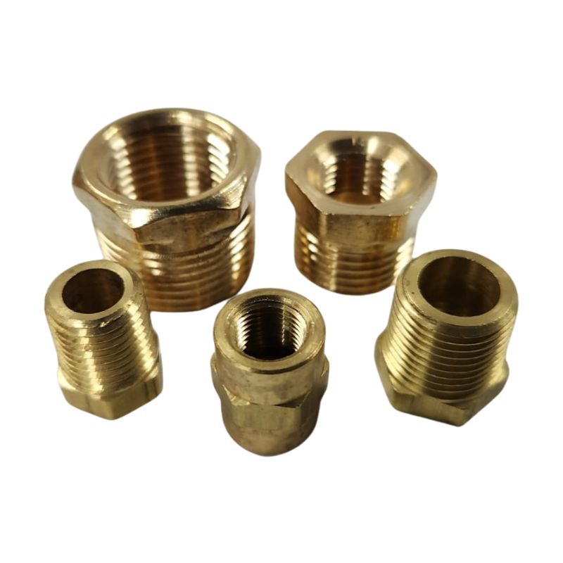 Reducción Bushing Bronce 1/4" X 1/8" Npt, S/M ,110B-04-02