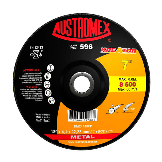 596 Disco Corte/Desbaste C/Cazuela 7 X 5/32 X 7/8