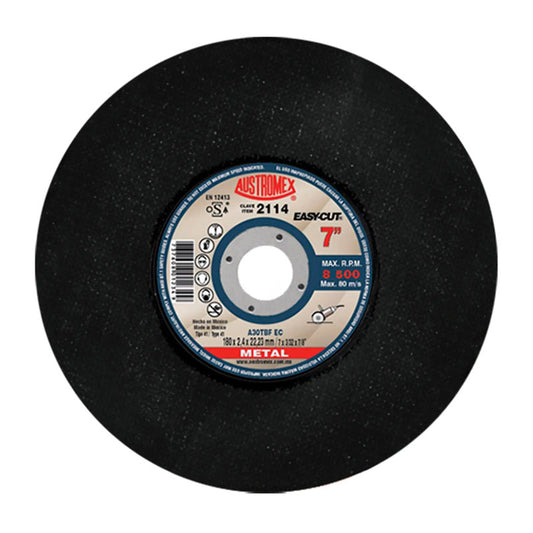 2114 Disco Metal Plano 7" X 3/32" X 7/8" Easy-Cut