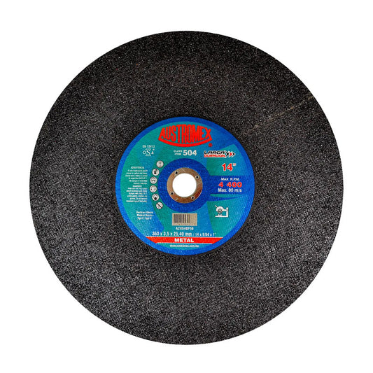 504 Disco Metal Plano 14" X 3.5 Mm X 25.4 Mm