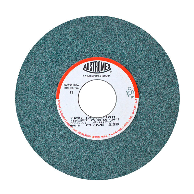 236 Piedra Verde 6" X 1" X 1.1/4" G-60 Austromex