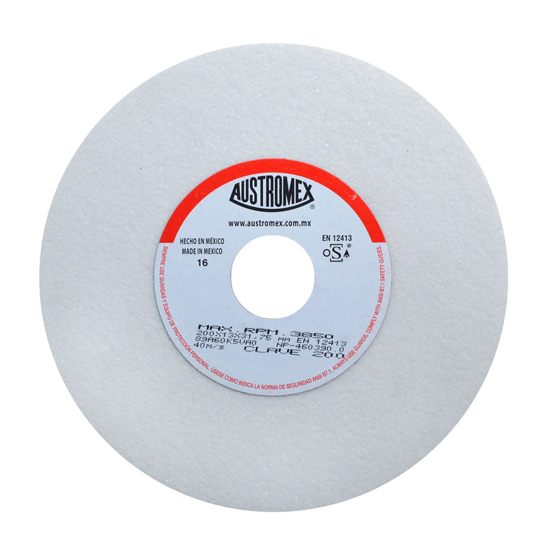 200 Piedra Blanca 8" X 1/2" X 1.1/4" Grano 89a60