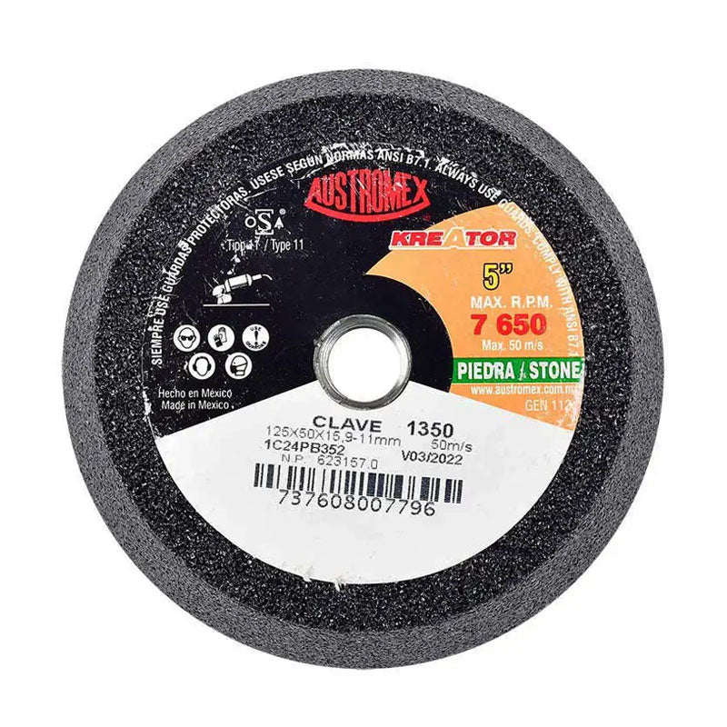 1350 Piedra Copa Concreto 5" X 2" X 5/8" G-24