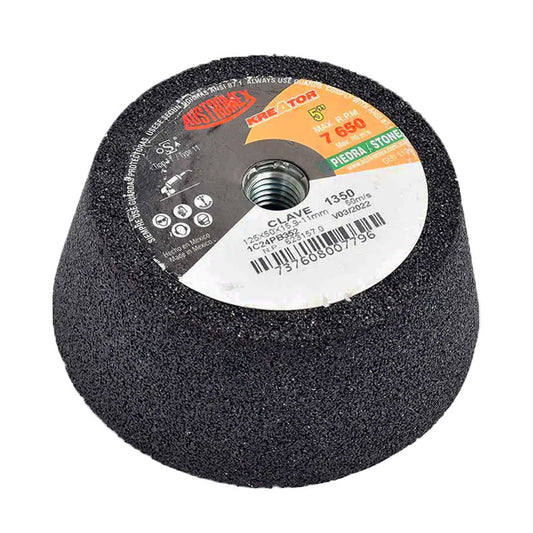 1350 Piedra Copa Concreto 5" X 2" X 5/8" G-24