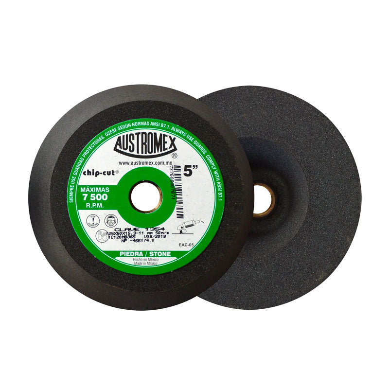 1354 Piedra Copa Concreto 5" X 2" X 5/8"G-120