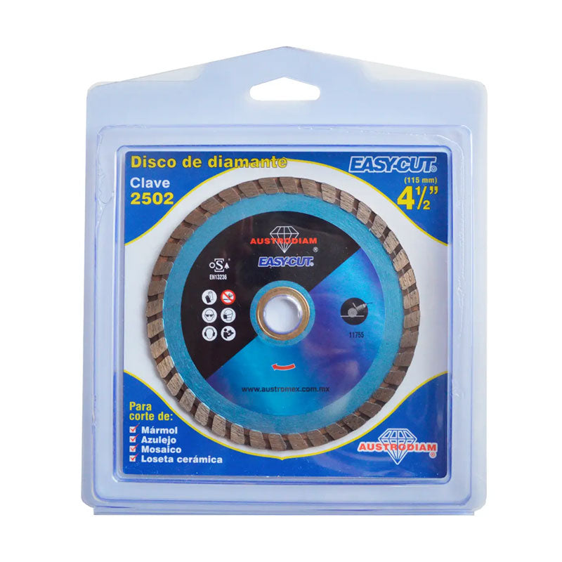 2502 Disco Diam.115x1.9x22.2 Contin.Marmol/Azu.Eas