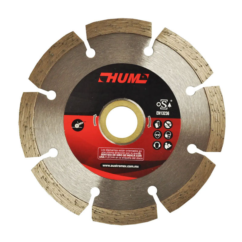 2552 Disco Diam. 105x1.8x22.2 Segmentado Uso Gral