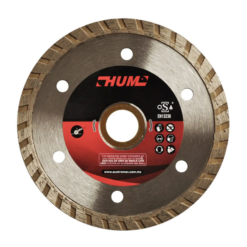 2554 Disco Diam. 115x2x22.2 Continuo Uso Gral Aust