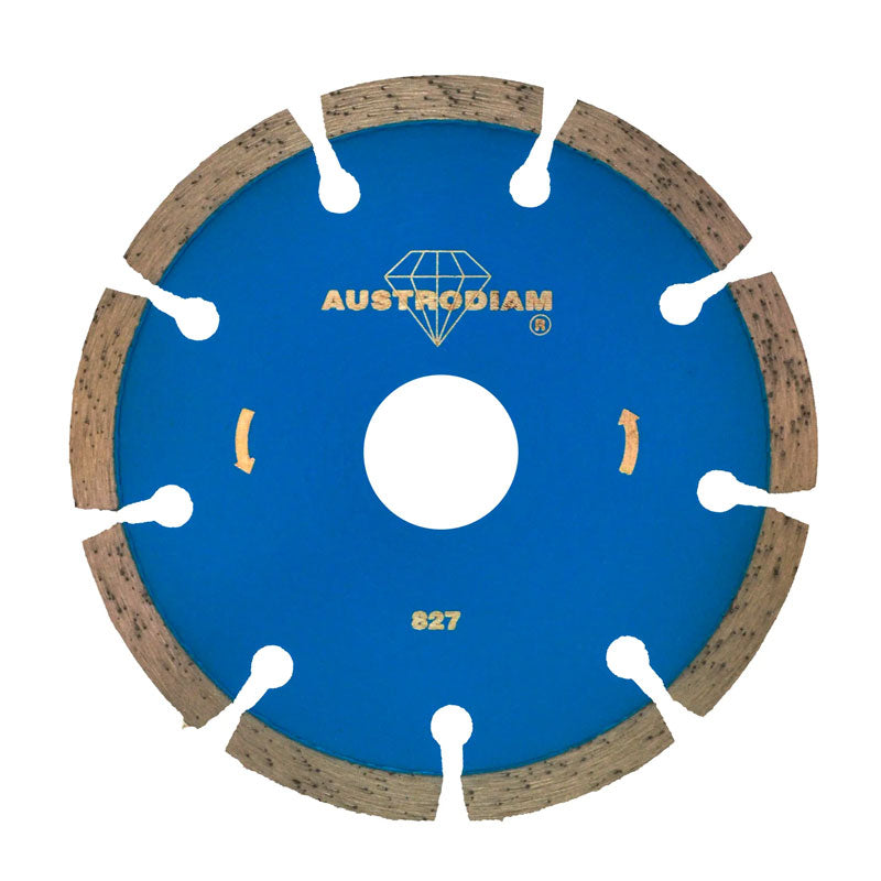 827 Disco Diam. 115x2.2x22.2 Azul Bronce Uso Gral