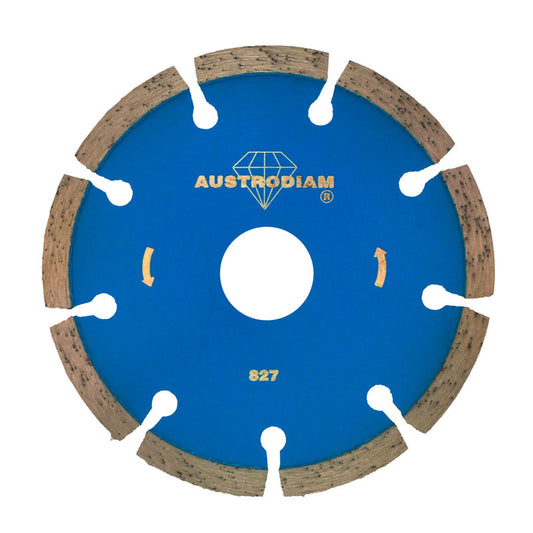 827 Disco Diam. 115x2.2x22.2 Azul Bronce Uso Gral