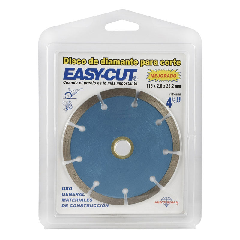 1505 Disco Diam.115x2x22.2 Segmentado P/Uso Gral