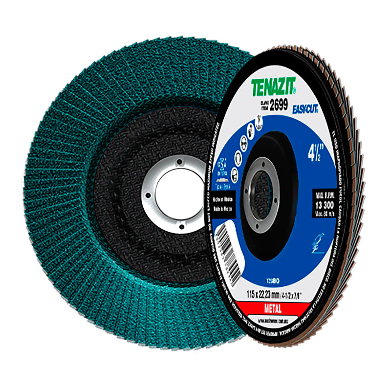 2699 Disco Laminado 4.1/2" X 7/8" G80 Tenazit