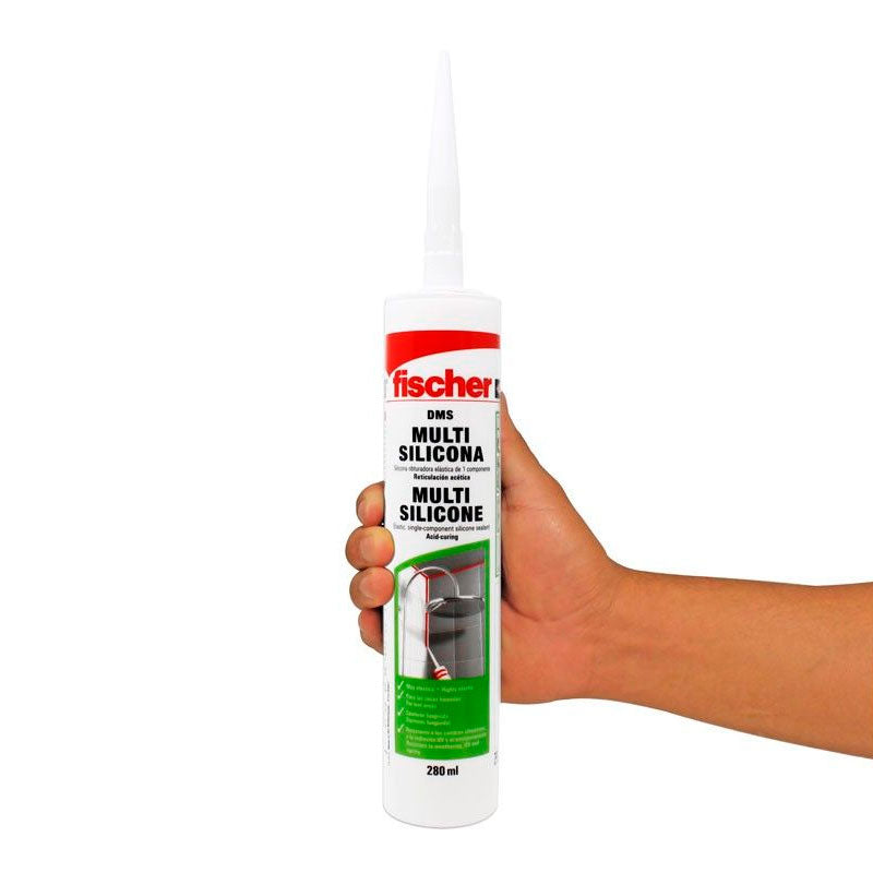 Silicon Multiusos 280 ml Blanco 618608 Fischer