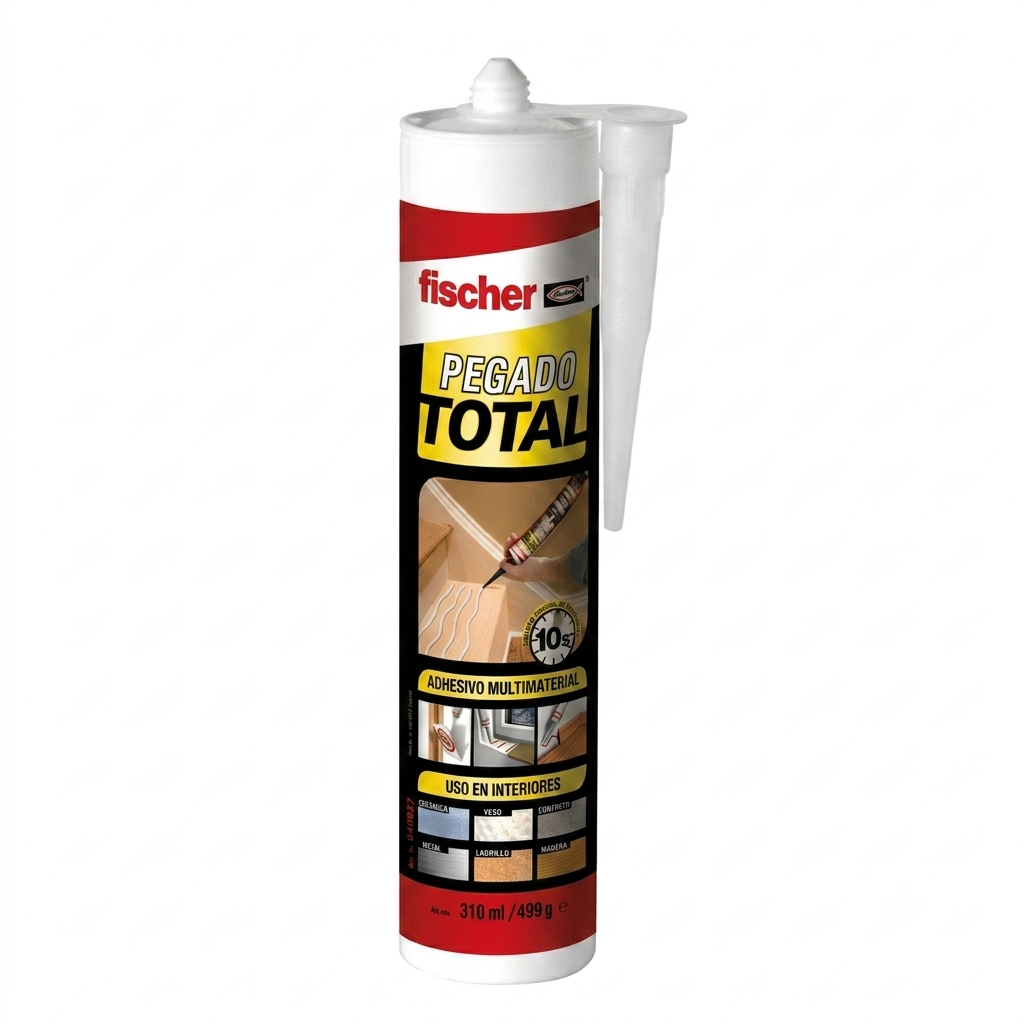 Adhesivo no más clavos 310ml blanco 546527 Fischer