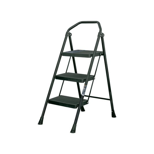 Escalera tubular plegable de 3 peldaños, 103143 Truper ESTU-3