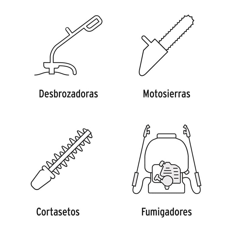 Aceite sintético para motor de 2 tiempos de 100 ml, 17624 Truper ACES5 - Tool Ferreterías / Ferretodo - Herramientas y material de construcción.