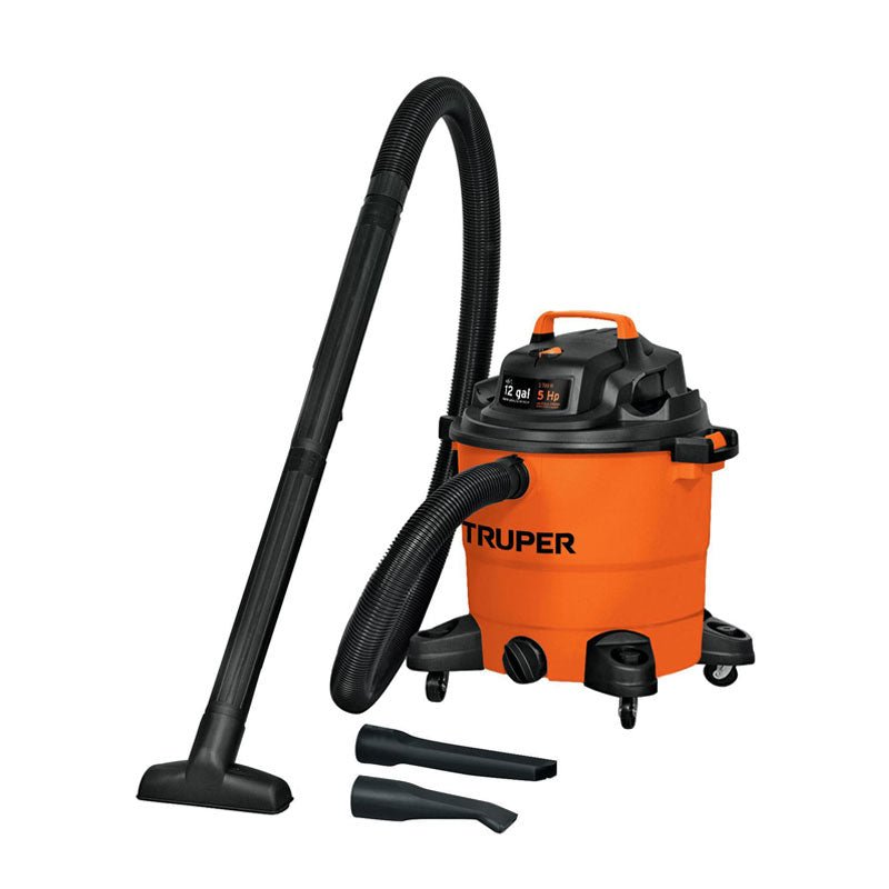 Aspiradora De Sólidos Y Líquidos De 12 Gal, Plástica, Truper - Tool Ferreterías / Ferretodo - Herramientas y material de construcción.