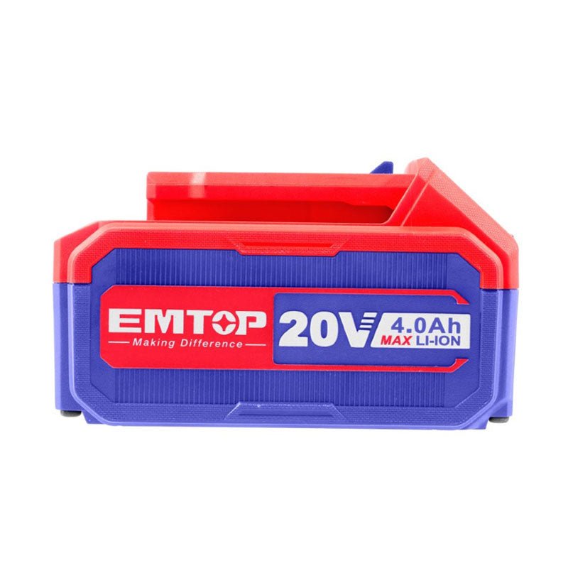 Bateria iones litio 4.0 ah EBPK20021 Emtop - Tool Ferreterías / Ferretodo - Herramientas y material de construcción.