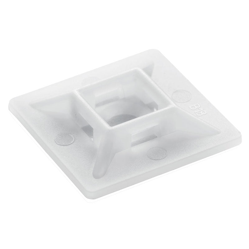 Bolsa con 10 bases autoadheribles de 3 x 3 cm para cinchos, 49971 Truper BCIN30 - Tool Ferreterías / Ferretodo - Herramientas y material de construcción.