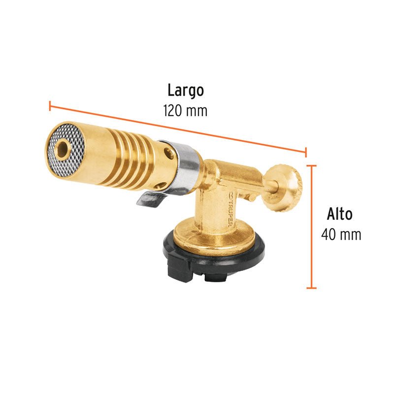 Boquilla Para Lata De Gas De 1/4 De Vuelta, Truper - Tool Ferreterías / Ferretodo - Herramientas y material de construcción.
