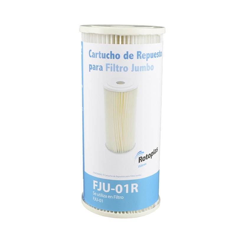 Cartucho de repuesto para filtro de agua jumbo, 300001 Rotoplas - Tool Ferreterías / Ferretodo - Herramientas y material de construcción.