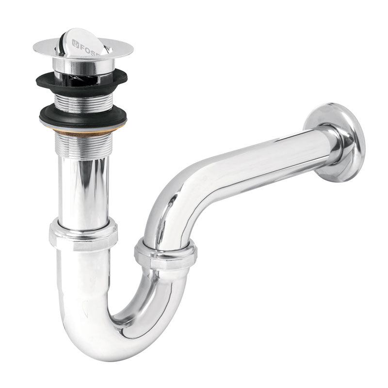 Céspol para lavabo de 1 1/4" de latón cromado, 49337 Foset CE 208 - Tool Ferreterías / Ferretodo - Herramientas y material de construcción.