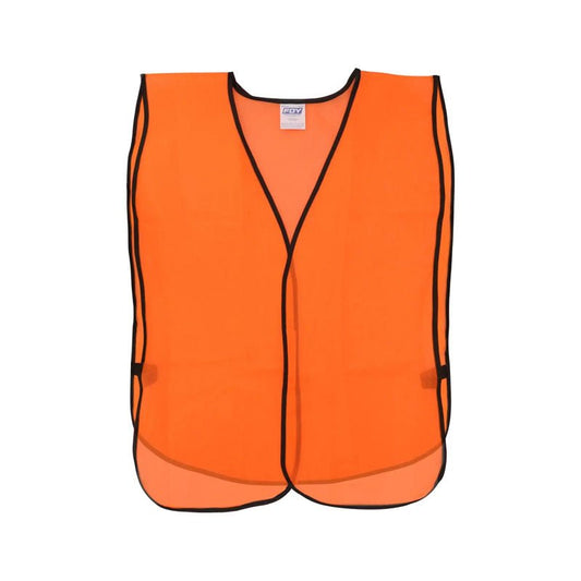 Chaleco de seguridad con cintas reflejantes, naranja unitalla, 137377 Surtek - Tool Ferreterías / Ferretodo - Herramientas y material de construcción.