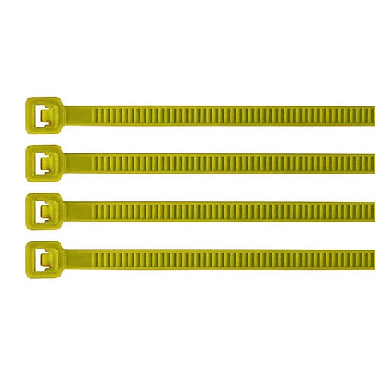 Cincho De Plástico Amarillo 3.5 Mm X 15 Cm - Tool Ferreterías / Ferretodo - Herramientas y material de construcción.