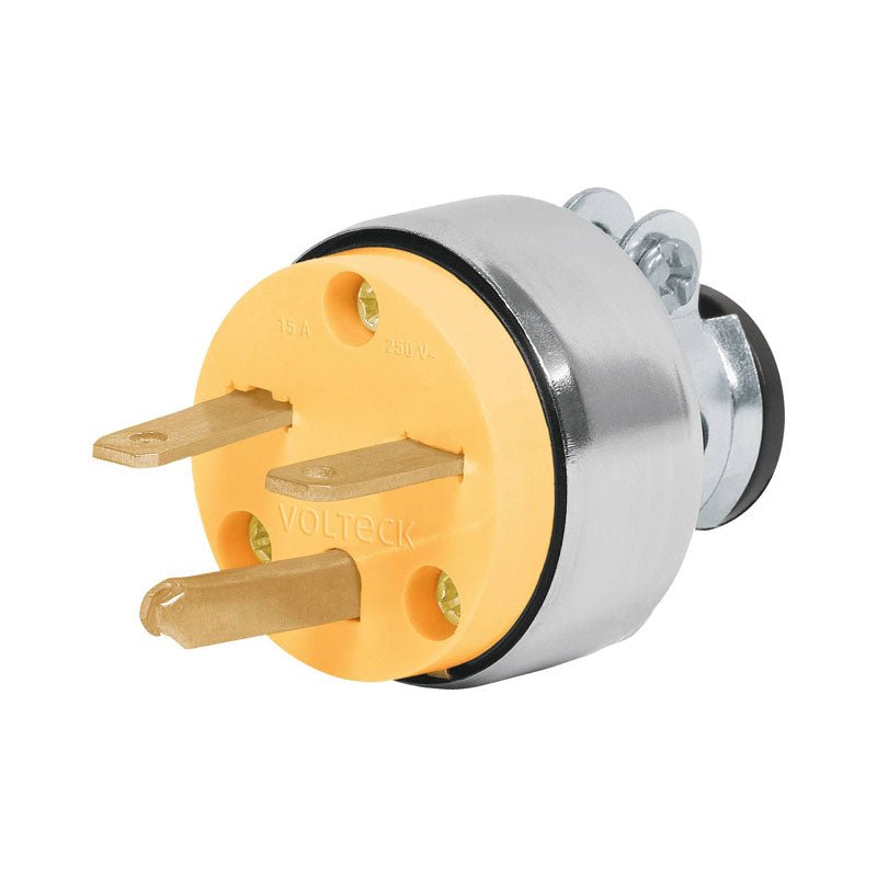 Clavija industrial blindada aterrizada cara de chino, 46203 Volteck CLI CH - Tool Ferreterías / Ferretodo - Herramientas y material de construcción.