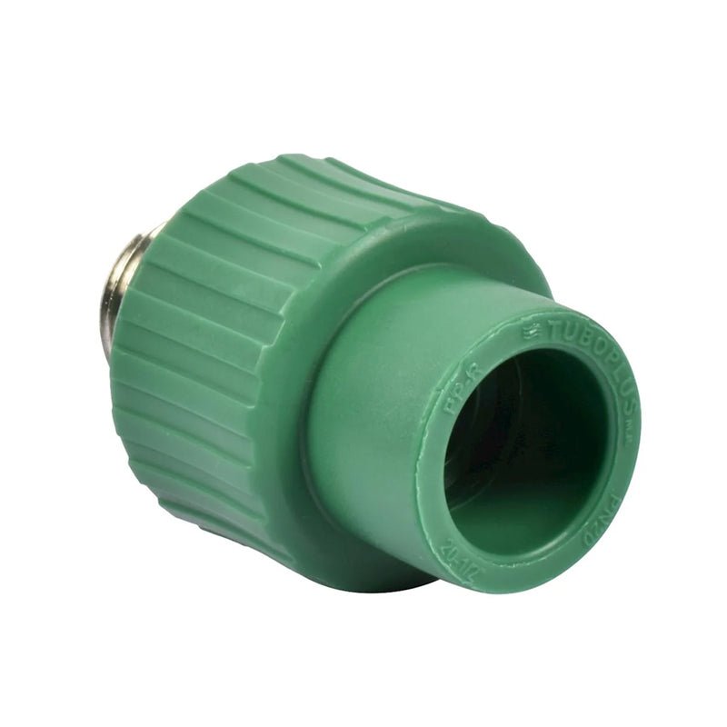 Conector macho de 20 mm x 1/2", 200051 Tuboplus - Tool Ferreterías / Ferretodo - Herramientas y material de construcción.