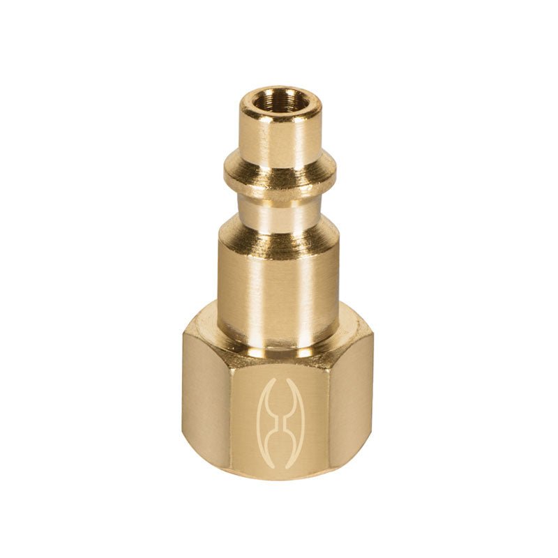 Conector rápido hembra de latón, tipo F, 19082 Truper CORALHEM1/4 - Tool Ferreterías / Ferretodo - Herramientas y material de construcción.