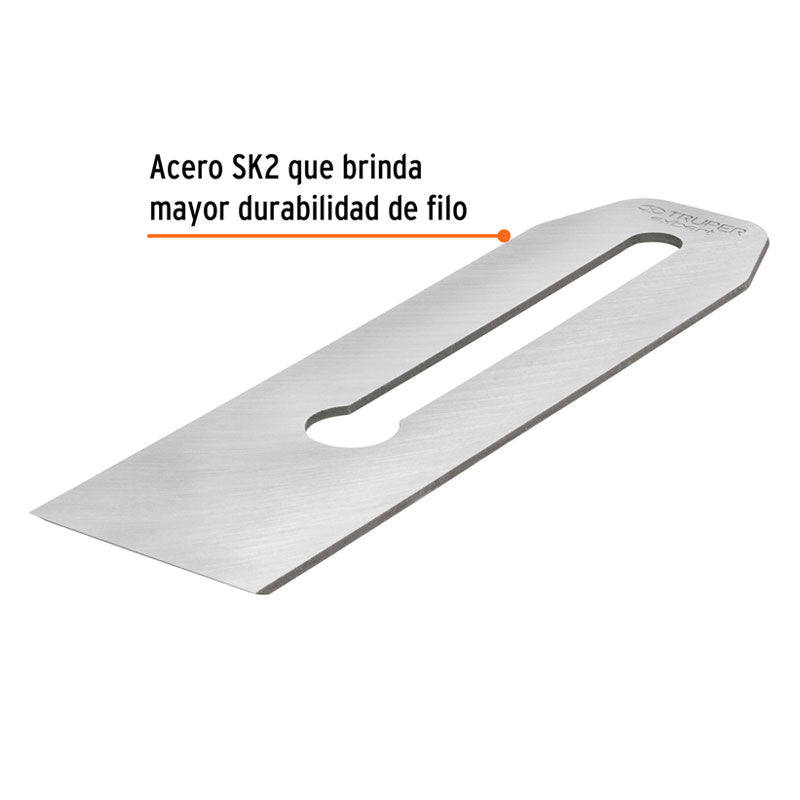 Cuchilla Para Cepillo De Carpintero # 4 Y # 5, Truper - Tool Ferreterías / Ferretodo - Herramientas y material de construcción.