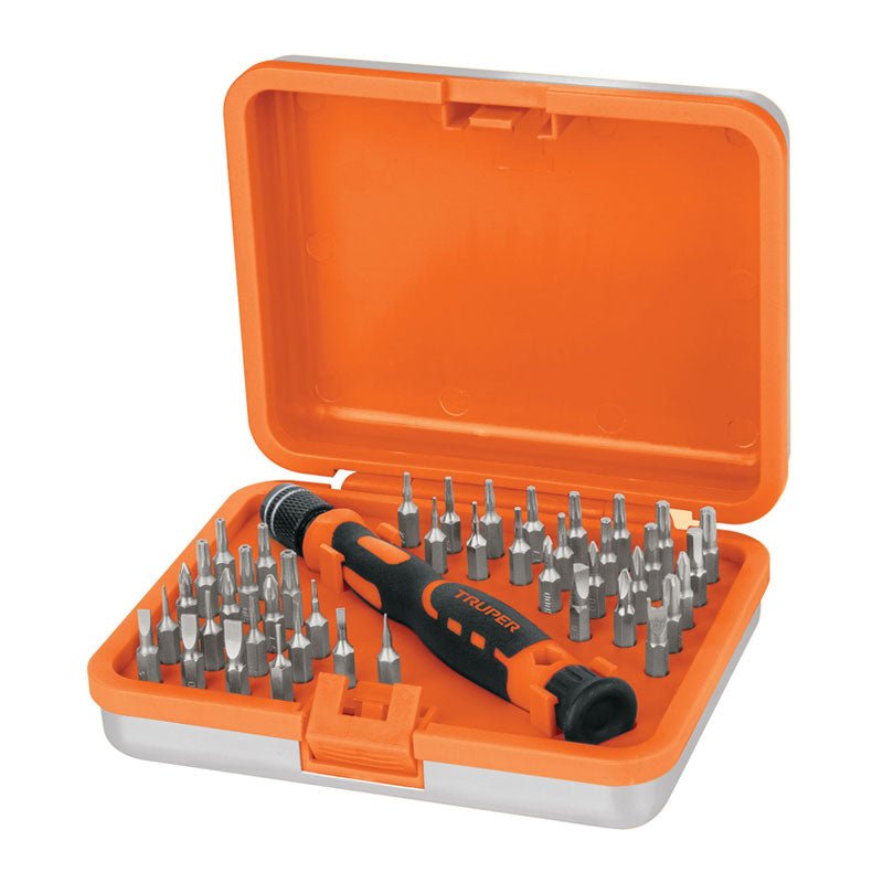 Desarmador De Precisión Con 42 Puntas Intercambiables - Tool Ferreterías / Ferretodo - Herramientas y material de construcción.