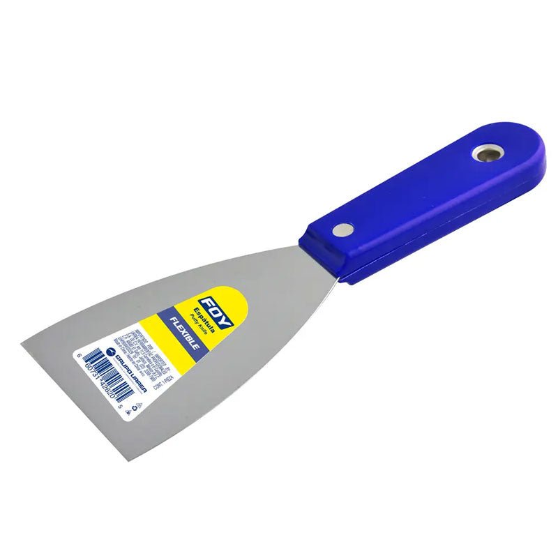 Espátula flexible con mango de plástico de 3", 142621 Foy - Tool Ferreterías / Ferretodo - Herramientas y material de construcción.