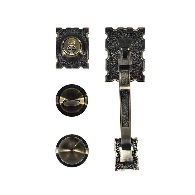 Gatillo Yale Caibe Llave/Mariposa Latón Antiguo Mx87552 - Tool Ferreterías / Ferretodo - Herramientas y material de construcción.