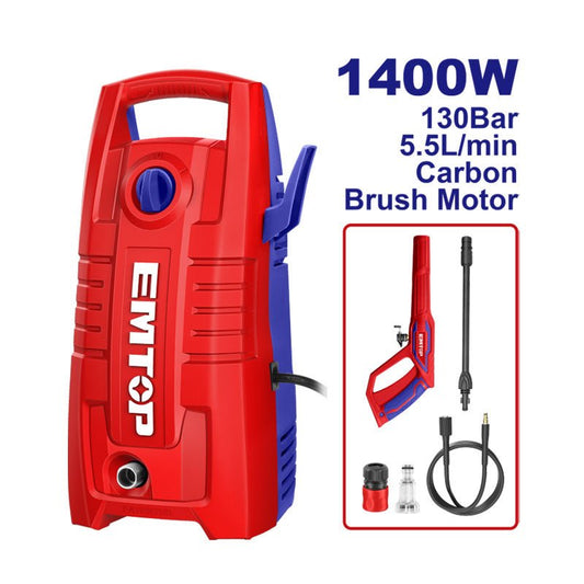 Hidrolavadora 1400w 1900 psi ULHPW1401 Emtop - Tool Ferreterías / Ferretodo - Herramientas y material de construcción.
